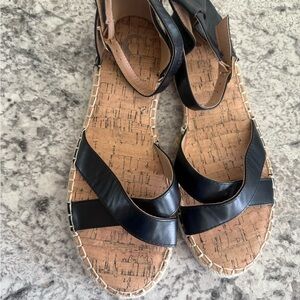 Journee Collection Black Sandals
